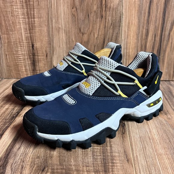 Vintage Nike Air ACG Womens Hiking Shoes Blue Black Trail 2001 302174 Size 8.5 - Picture 2 of 6